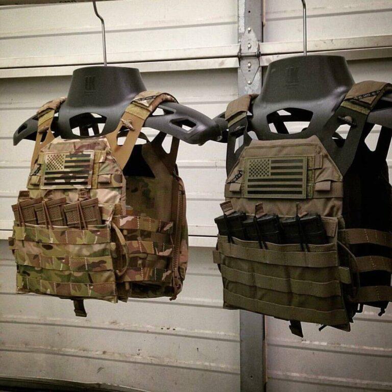 Different types of tactical vests available