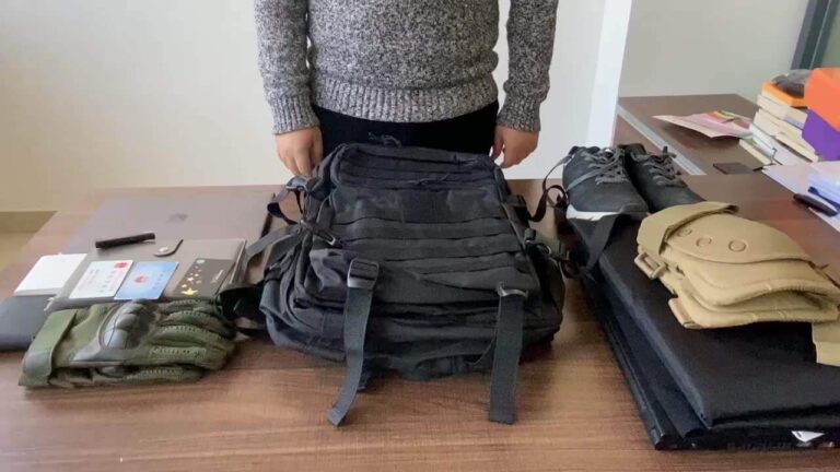 What can a military tactical backpack hold?